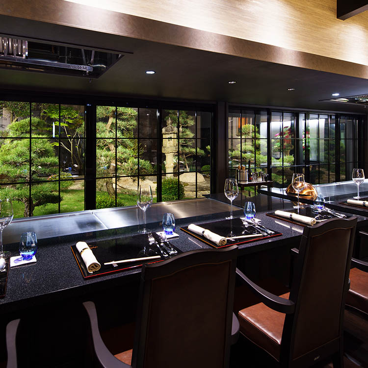 French Teppan 静香庵 別邸 涵養荘 レストラン 公式 新潟グランドホテル Niigata Grand Hotel
